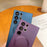 For Samsung Galaxy S22 Ultra 5G TPU Phone Case Magnetic Case Rubberized Phone Cover - Silver - 5