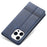 AZNS For iPhone 15 Pro Max PU Leather Wallet Phone Cover Stand Protective Case - Blue - 7