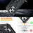 For iPhone 15 Pro Max Anti-Slip PC+ TPU Phone Case Kickstand Shockproof Protective Cover - Black - 5