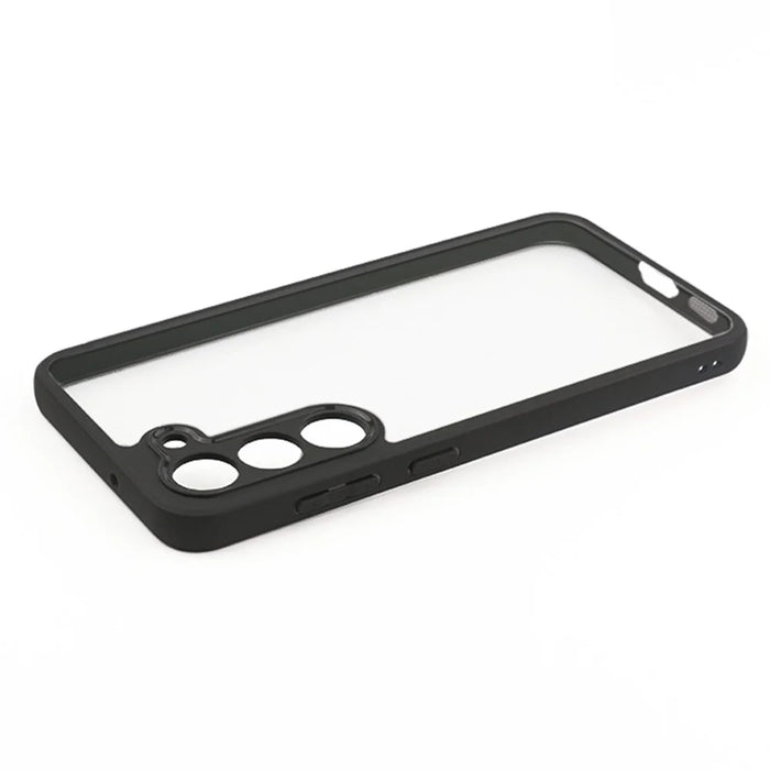 For Samsung Galaxy S23 Precise Cutout Phone Case Flexible TPU + Hard PC Dustproof Cell Phone Cover - 4