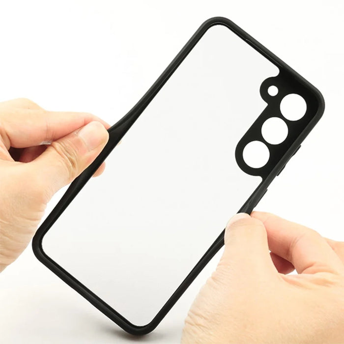 For Samsung Galaxy S23 Precise Cutout Phone Case Flexible TPU + Hard PC Dustproof Cell Phone Cover - 6