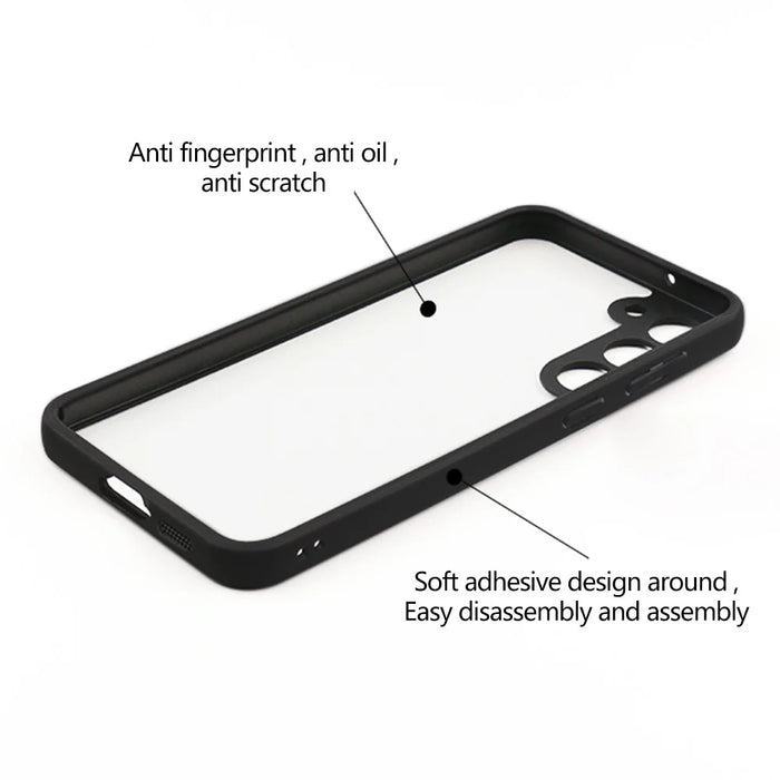 For Samsung Galaxy S23 Precise Cutout Phone Case Flexible TPU + Hard PC Dustproof Cell Phone Cover - 7