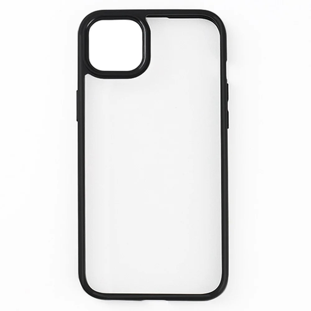 Transparent Phone Cover for iPhone 15 , Anti-scratch PC + TPU Mobile Phone Case - 1