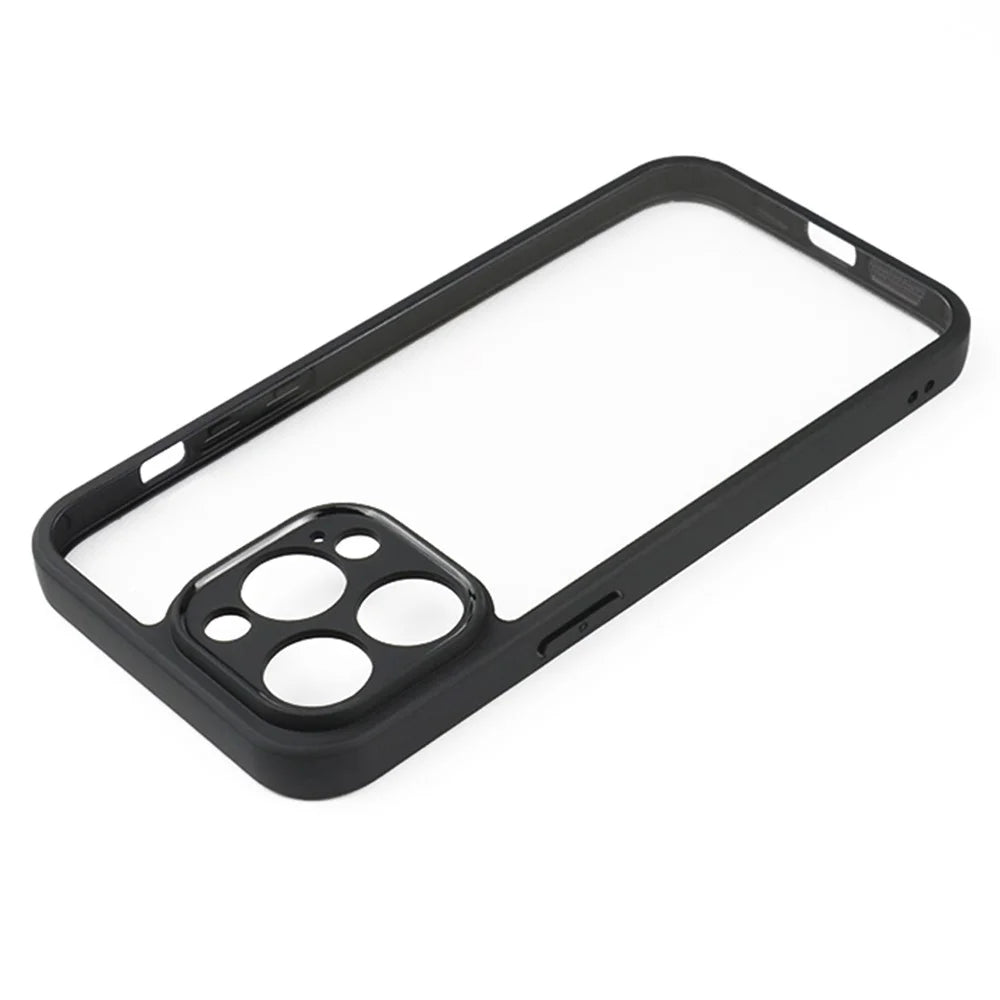 For iPhone 14 Pro PC + TPU Transparent Phone Case Anti-scratch Phone Cover - 3