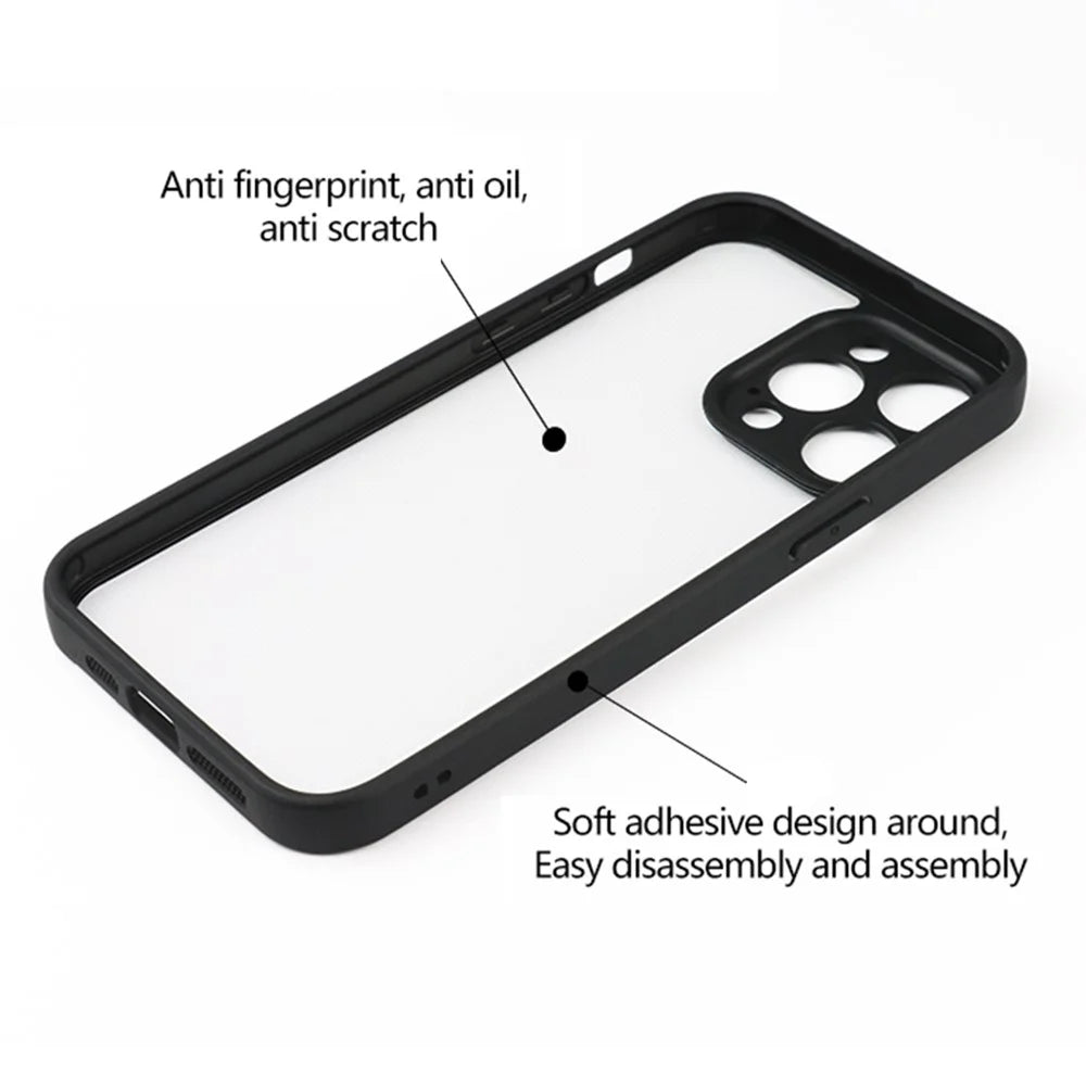 For iPhone 14 Pro PC + TPU Transparent Phone Case Anti-scratch Phone Cover - 6