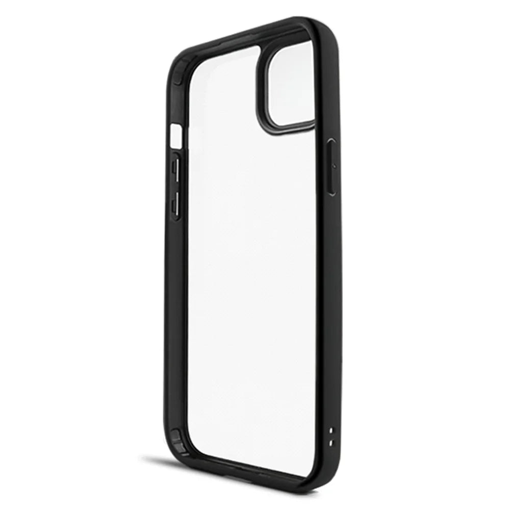 For iPhone 15 Plus Transparent Phone Case PC + TPU Anti-drop Protective Phone Cover - 2