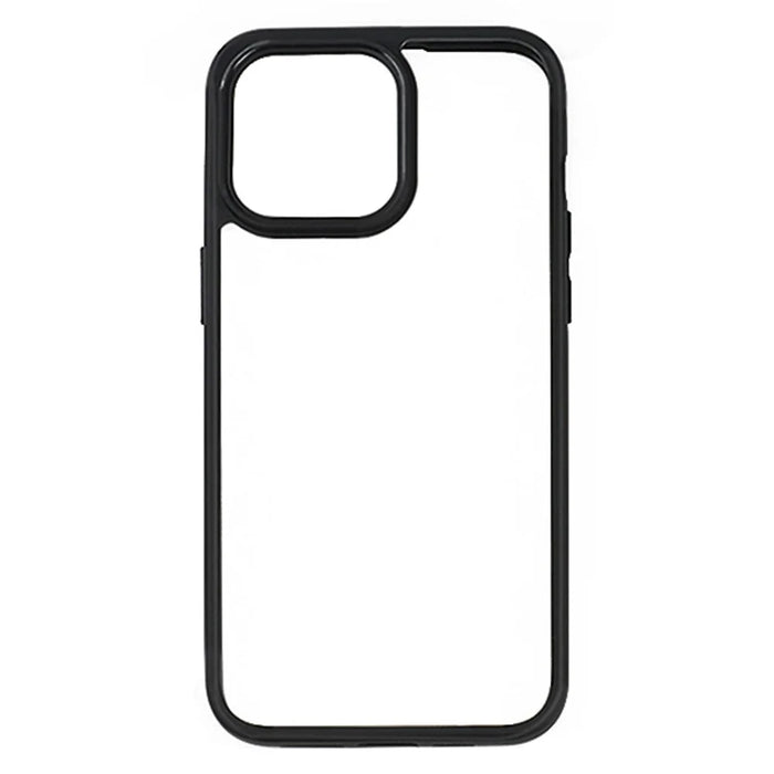 For iPhone 15 Pro Max Transparent Phone Case Anti-scratch PC Back TPU Frame Phone Cover - 1