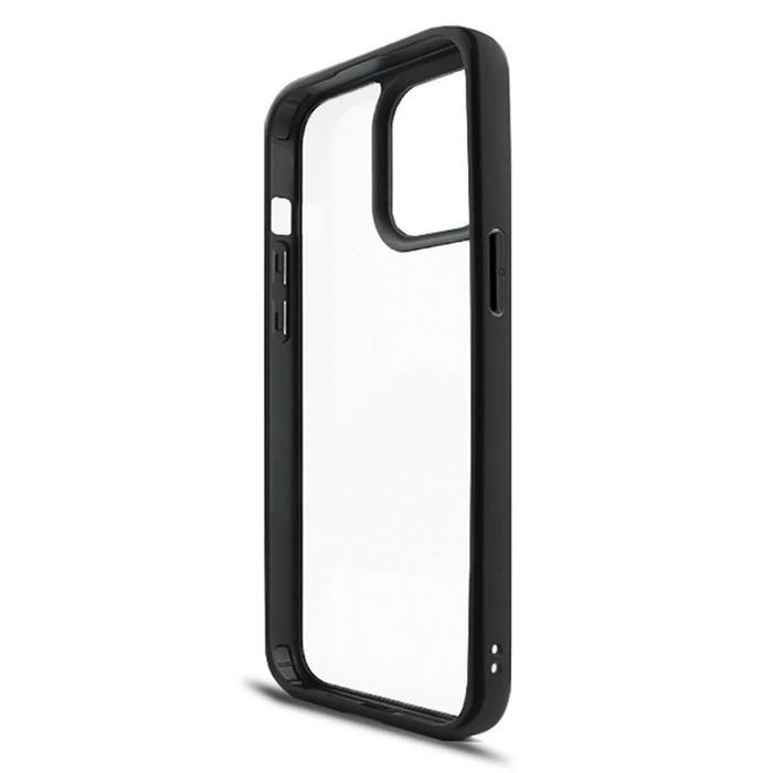 For iPhone 15 Pro Max Transparent Phone Case Anti-scratch PC Back TPU Frame Phone Cover - 2
