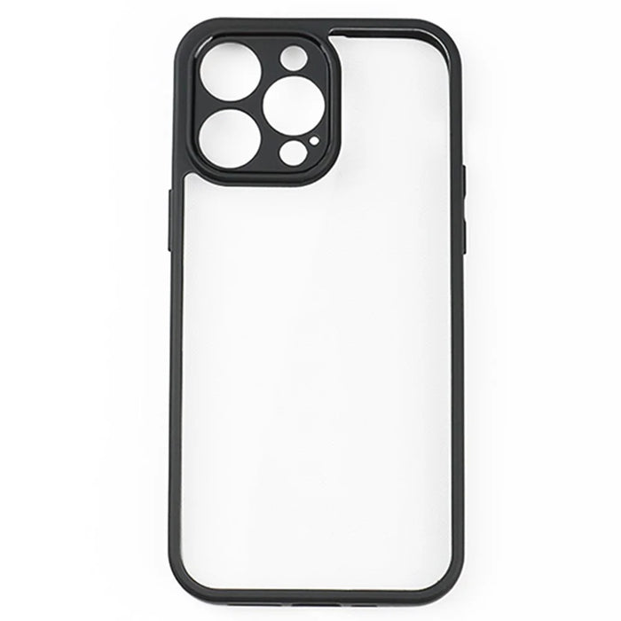 For iPhone 14 Pro Max PC + TPU Crystal Clear Phone Case Drop-proof Cell Phone Cover - 1