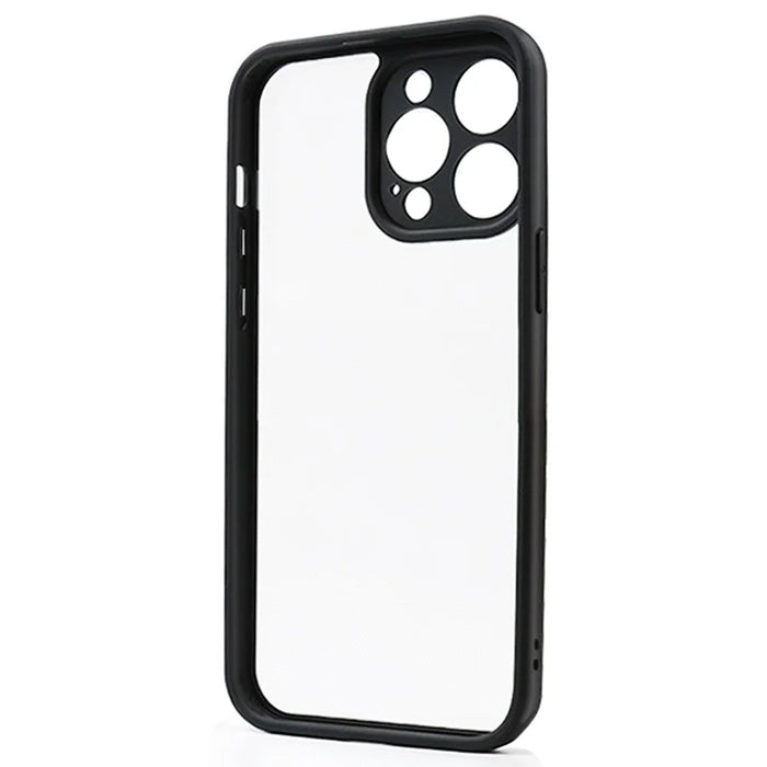 For iPhone 14 Pro Max PC + TPU Crystal Clear Phone Case Drop-proof Cell Phone Cover - 2