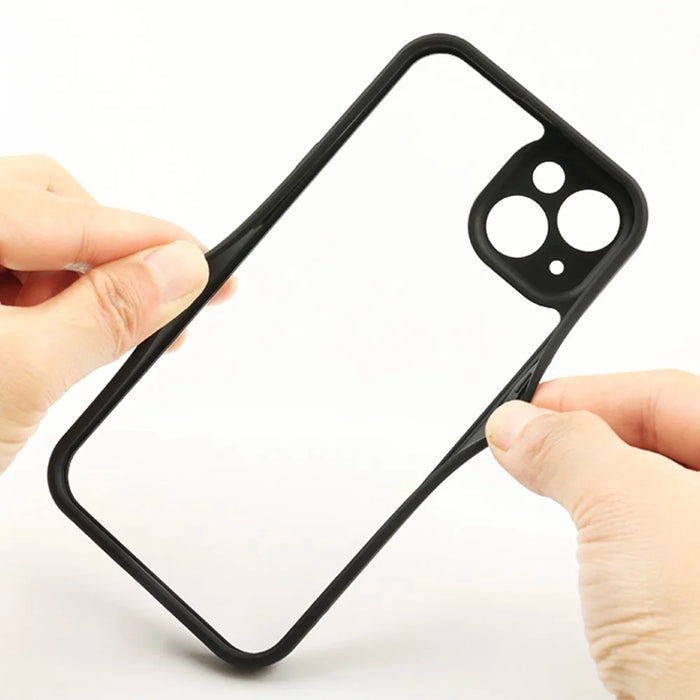 Clear Phone Case for iPhone 14 Plus , Anti-Scratch Phone Shell TPU + Hard PC Phone Cover - 6