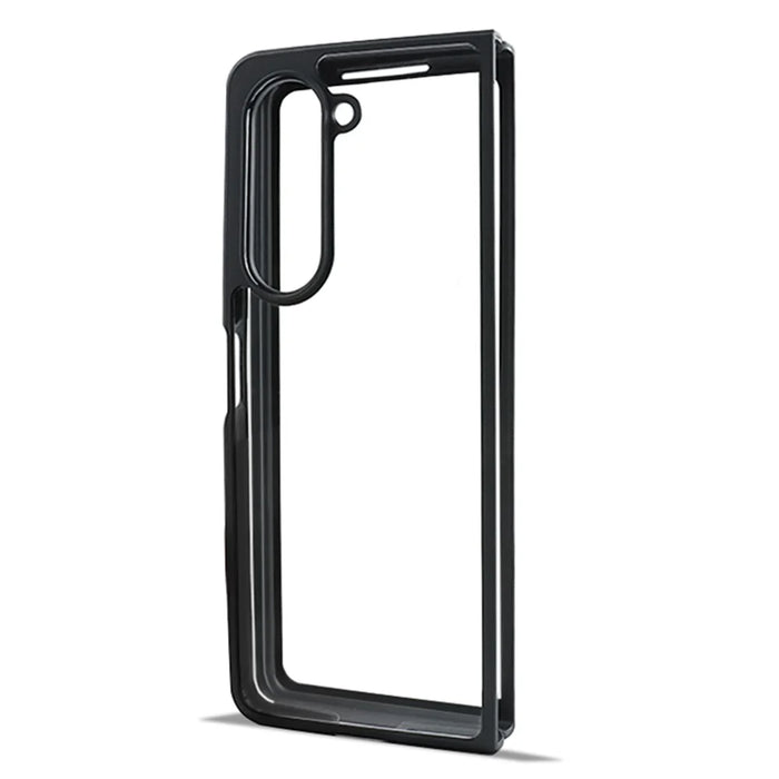 For Samsung Galaxy Z Fold5 5G Phone Cover Anti-Dust Flexible TPU + Hard PC Transparent Phone Case - 3