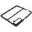 For Samsung Galaxy Z Fold5 5G Phone Cover Anti-Dust Flexible TPU + Hard PC Transparent Phone Case - 4