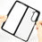 For Samsung Galaxy Z Fold5 5G Phone Cover Anti-Dust Flexible TPU + Hard PC Transparent Phone Case - 6