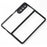 For Samsung Galaxy Z Fold4 5G Clear Cell Phone Case TPU + PC Transparent Mobile Phone Cover - 4
