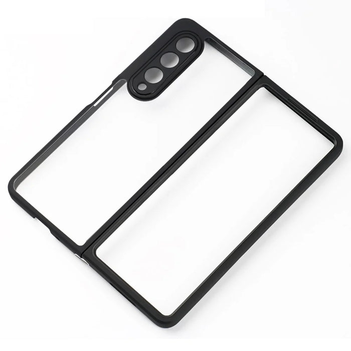 For Samsung Galaxy Z Fold4 5G Clear Cell Phone Case TPU + PC Transparent Mobile Phone Cover - 4