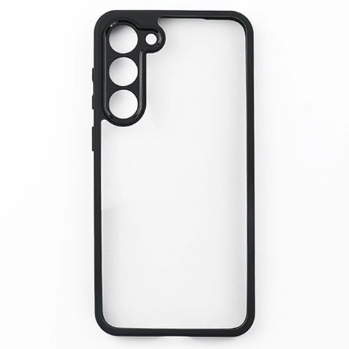 For Samsung Galaxy S23+ Clear Phone Cover Soft TPU + Hard PC Transparent Phone Case Shell - 1