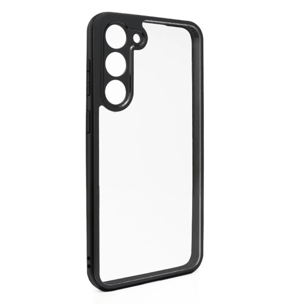 For Samsung Galaxy S23+ Clear Phone Cover Soft TPU + Hard PC Transparent Phone Case Shell - 3