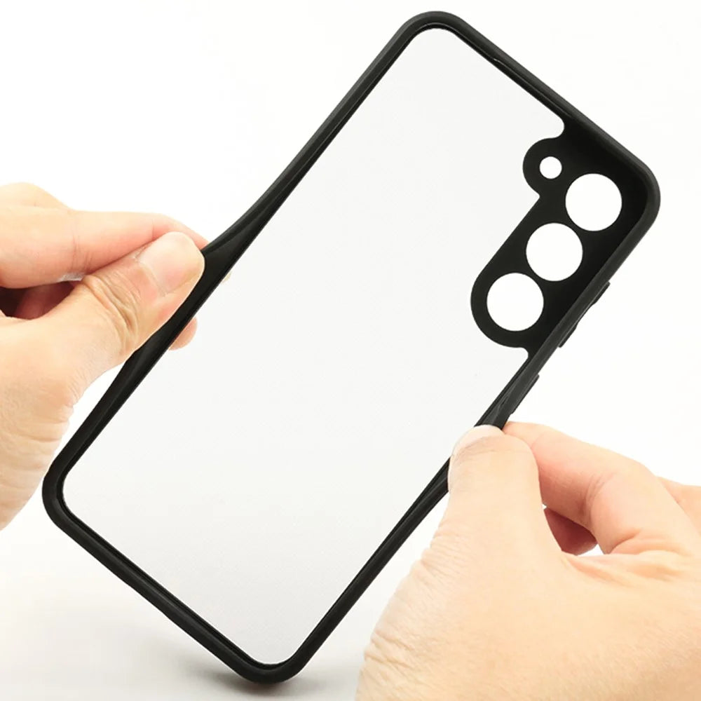 For Samsung Galaxy S23+ Clear Phone Cover Soft TPU + Hard PC Transparent Phone Case Shell - 5