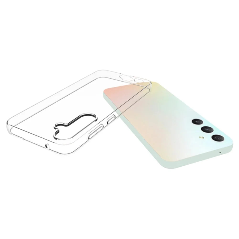 For Samsung Galaxy S23 FE Watermark-Free Phone TPU Case Transparent Glossy Phone Cover - 2