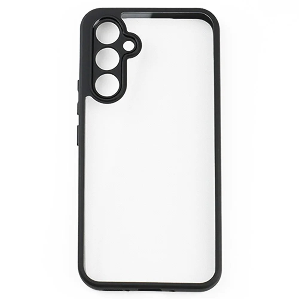 For Samsung Galaxy A54 5G Clear Phone Shell TPU + Hard PC Transparent Anti-Fingerprint Cell Phone Case - 1