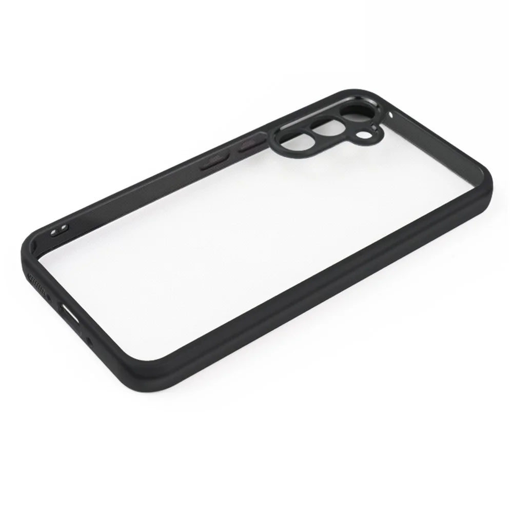 For Samsung Galaxy A54 5G Clear Phone Shell TPU + Hard PC Transparent Anti-Fingerprint Cell Phone Case - 6
