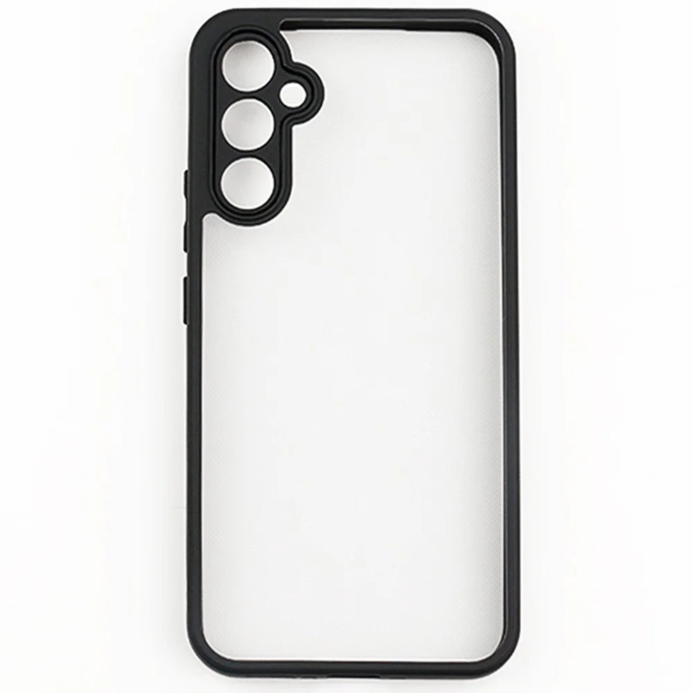 For Samsung Galaxy A34 5G Lightweight Transparent Phone Cover TPU + Hard PC Mobile Phone Case - 1