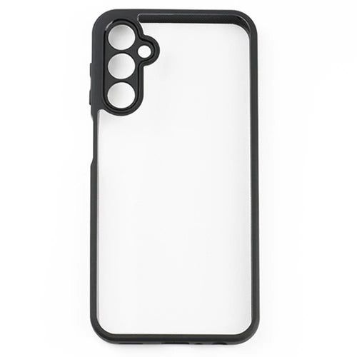 For Samsung Galaxy A24 4G (162.1 x 77.6 x 8.3mm) Slim-Fit Phone Cover Anti-Dust TPU + Hard PC Transparent Phone Case - 1