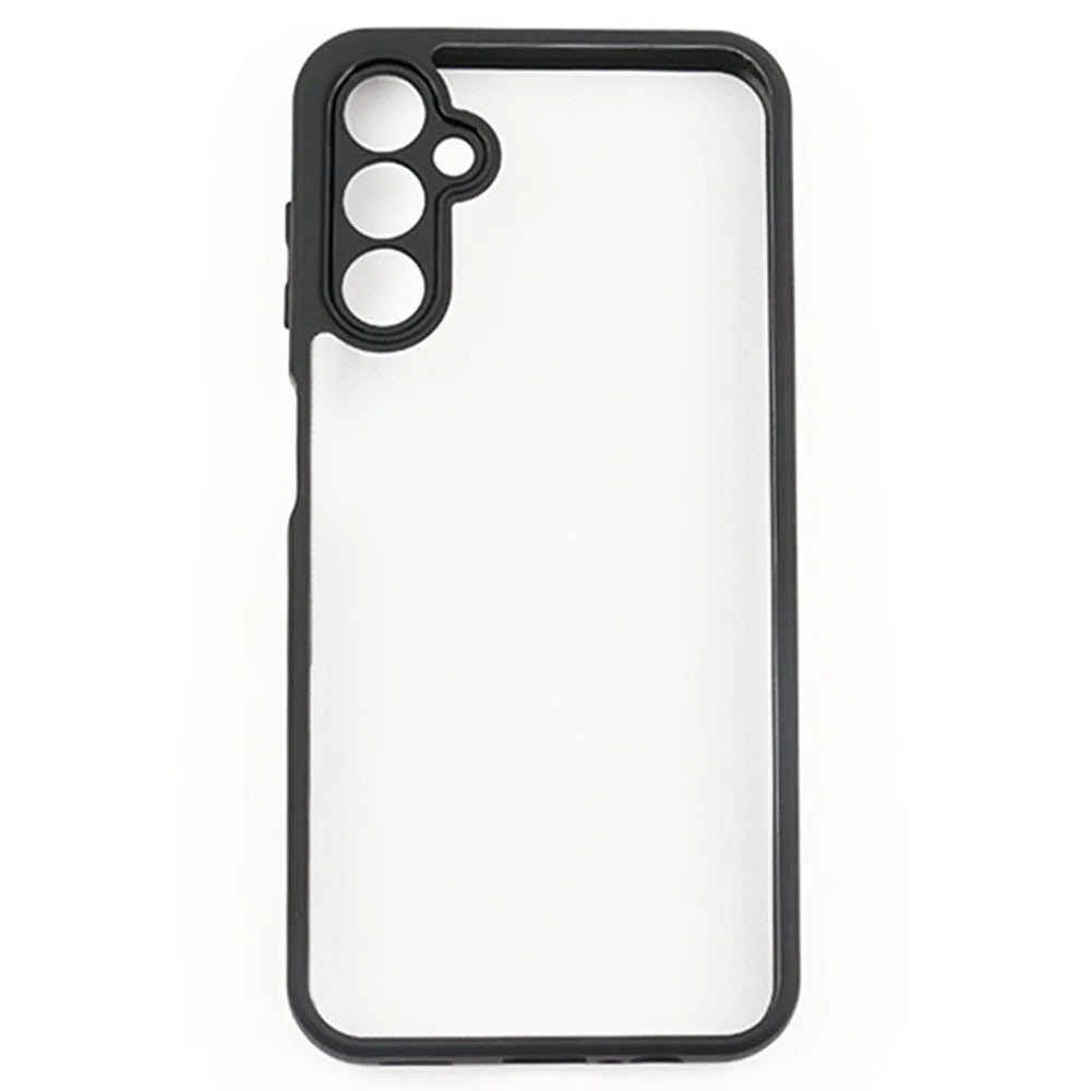 Transparent Phone Case For Samsung Galaxy A14 4G / 5G , Phone Cover Anti-Dust Flexible TPU + Hard PC Shell - 1