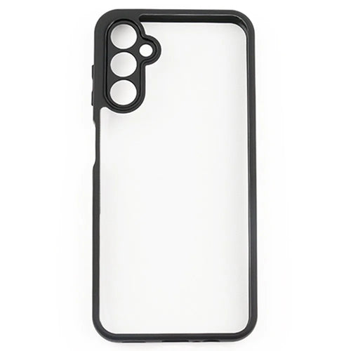 Transparent Phone Case For Samsung Galaxy A14 4G / 5G , Phone Cover Anti-Dust Flexible TPU + Hard PC Shell - 1