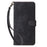 For Infinix Note 30 4G X6833B / X6716B Phone Cover RFID Blocking Wallet Leather Stand Case with Strap - Black - 6