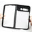 For Google Pixel Fold Transparent PC + TPU Phone Case Drop-proof Phone Cover - 6