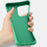For iPhone 15 Pro Max Starry Sky Series Biodegradable Case Wheat Straw+TPU Matte Phone Cover - Green - 3