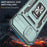 Armor Series For iPhone 15 Plus Slide Camera Lid Phone Case Metal Kickstand PC+TPU Anti-scratch Cover - Green - 2