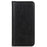For Samsung Galaxy S23 FE Split Leather Phone Case Wallet Stand Litchi Texture Phone Cover - Black - 6