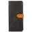KHAZNEH For Samsung Galaxy S23 FE Stand Phone Cover Cowhide Texture Wallet PU Leather Case - Black - 6