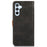 KHAZNEH For Samsung Galaxy S23 FE Stand Phone Cover Cowhide Texture Wallet PU Leather Case - Black - 7