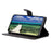For Samsung Galaxy S23 FE PU Leather Flip Cover Stand Wallet Protective Phone Case - Black - 2
