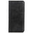 Split Leather Case for Samsung Galaxy S23 FE Stand Wallet Magnetic Flip Phone Cover - Black - 6