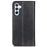 Split Leather Case for Samsung Galaxy S23 FE Stand Wallet Magnetic Flip Phone Cover - Black - 7
