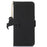For Samsung Galaxy S23 FE RFID Blocking Wallet Case Silky Feeling Genuine Cow Leather Stand Phone Cover - Black - 6