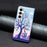 Wallet Case for Samsung Galaxy S23 FE PU Leather Pattern Printing Stand Flip Phone Cover - Two Owls - 5