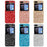 For Samsung Galaxy Z Flip5 5G Glitter Sequins Bling Case TPU Frame Back PC Electroplating Phone Cover - Rose Gold - 7