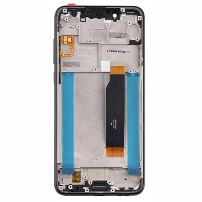 For Nokia 5.1 Plus / Nokia X5 Grade C LCD Screen and Digitizer Assembly + Frame Replacement Part (without Logo) - 3