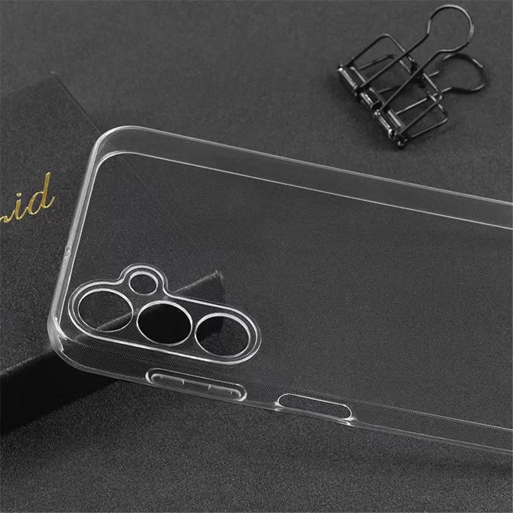 Clear Phone Case for Samsung Galaxy A25 5G (Global) (161.0 x 76.5 x 8.3mm) TPU Ultra-Thin Precise Cutouts Back Cover - 2