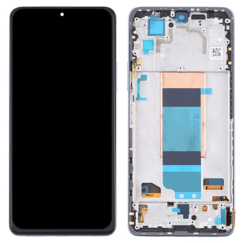 For Xiaomi Redmi K40S 5G / Poco F4 5G Grade C LCD Screen and Digitizer Assembly + Frame (TFT Technology) (without Logo) - Blue - 1