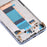 For Xiaomi Redmi K40S 5G / Poco F4 5G Grade C LCD Screen and Digitizer Assembly + Frame (TFT Technology) (without Logo) - Blue - 5