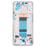 For Xiaomi Redmi K40S 5G / Poco F4 5G OEM Grade S AMOLED Screen and Digitizer Assembly + Frame Part (without Logo) - Silver - 3
