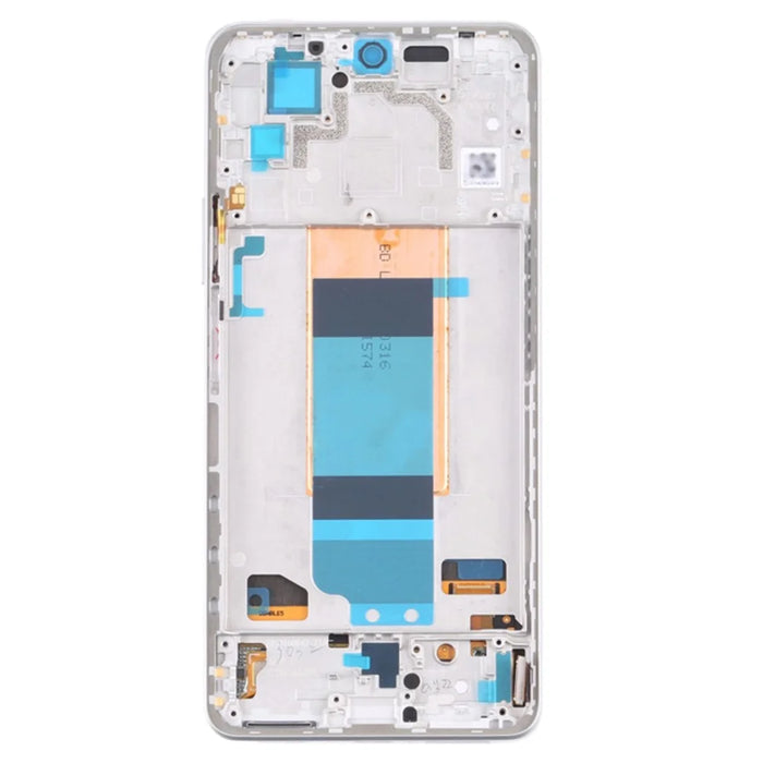For Xiaomi Redmi K40S 5G / Poco F4 5G OEM Grade S AMOLED Screen and Digitizer Assembly + Frame Part (without Logo) - Silver - 3