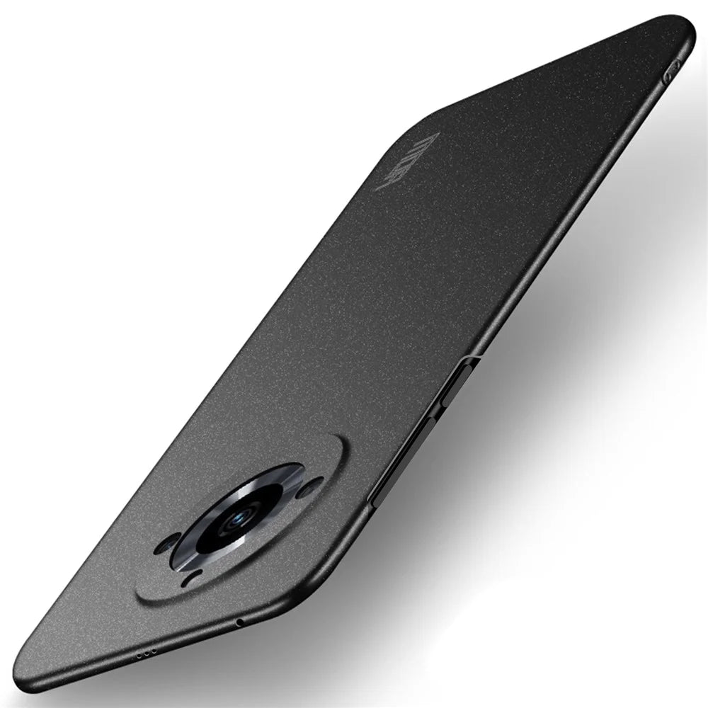 MOFI Shield Matte Series For Realme 11 Pro 5G Matte Hard PC Phone Case Anti-scratch Phone Cover - Black - 1
